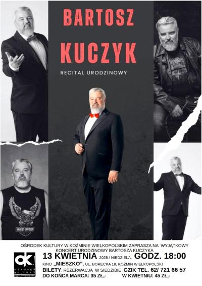 BARTOSZ KUCZYK - RECITAL URODZINOWY