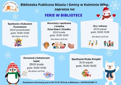 FERIE W BIBLIOTECE '2025