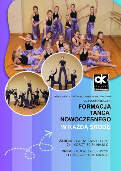 FORMACJA TAŃCA NOWOCZESNEGO