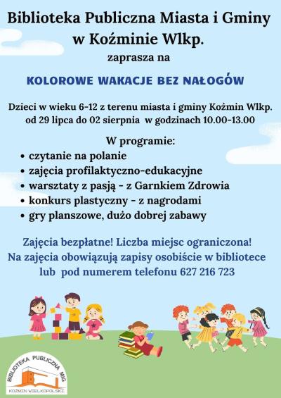 KOLOROWE WAKACJE BEZ NAŁOGÓW