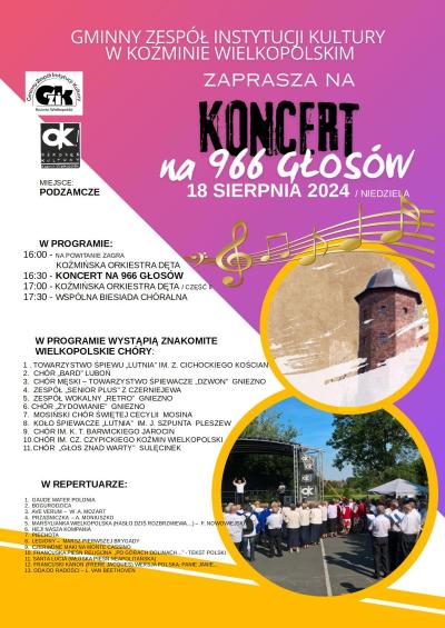 KONCERT NA 966 GŁOSÓW - VII EDYCJA