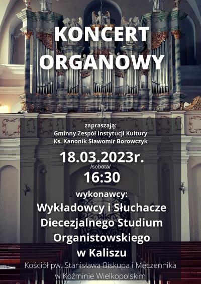 KONCERT ORGANOWY