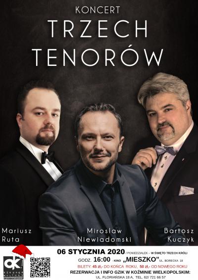 KONCERT TRZECH TENORÓW