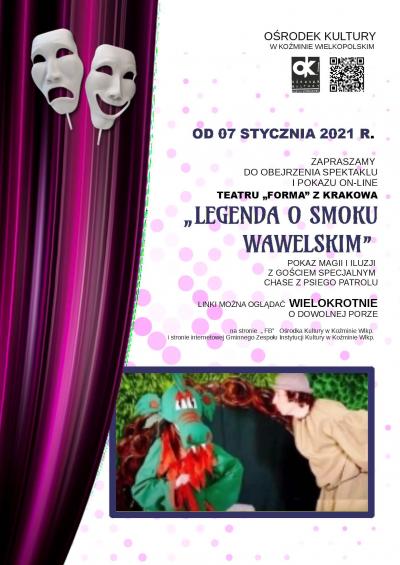 LEGENDA O SMOKU WAWELSKIM spektakl on-line