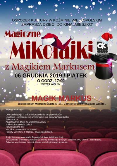 MAGICZNE MIKOŁAJKI W KINIE MIESZKO