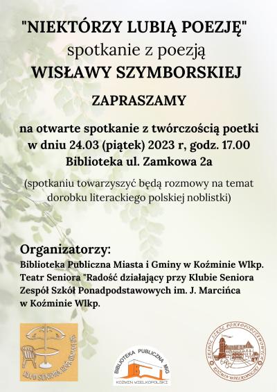 NIEKTÓRZY LUBIĄ POEZJĘ