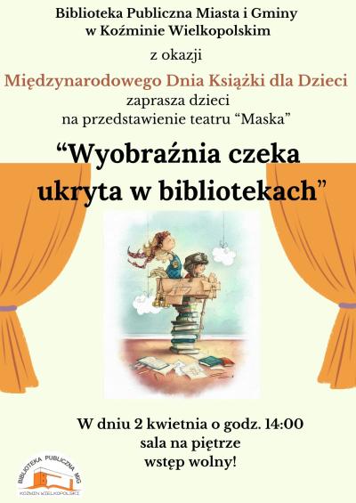 PRZEDSTAWIENIE DLA DZIECI W BIBLIOTECE DNIA 2 KWIETNIA 2025