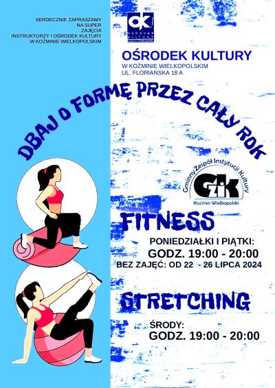 ĆWICZENIA RUCHOWE DLA DOROSŁYCH/ FITNESS I STRETCHING