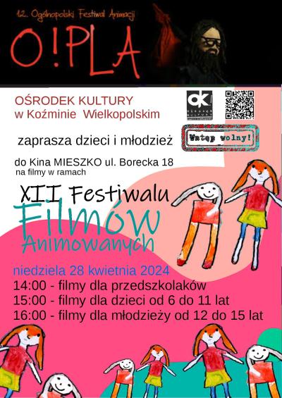 XII FESTIWAL FILMÓW ANIMOWANYCH