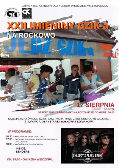 XXII IMIENINY GZIK-a NA ROCKOWO