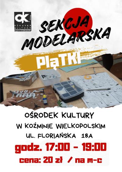 ZAJĘCIA W SEKCJI MODELARSKIEJ
