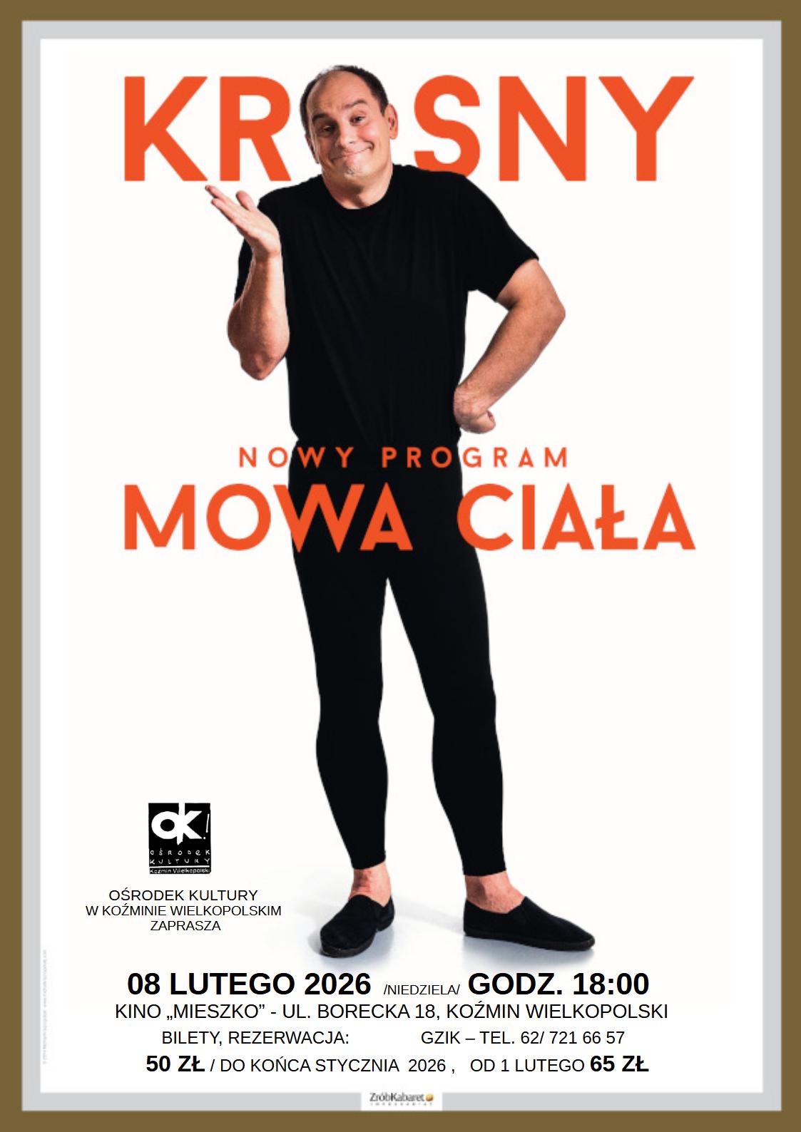 Krosny Mowa ciała