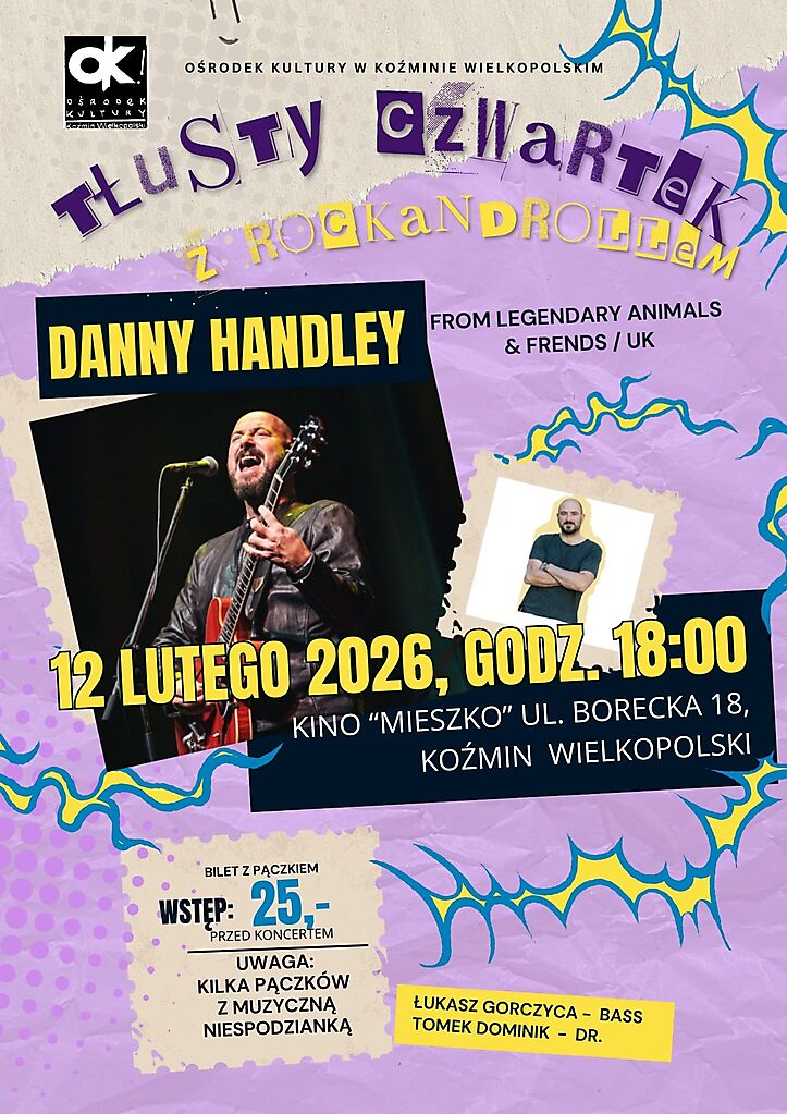 DANNY HANDLEY KONCERT W KOŹMINIE WIELKOPOLSKIM - KONCERT 