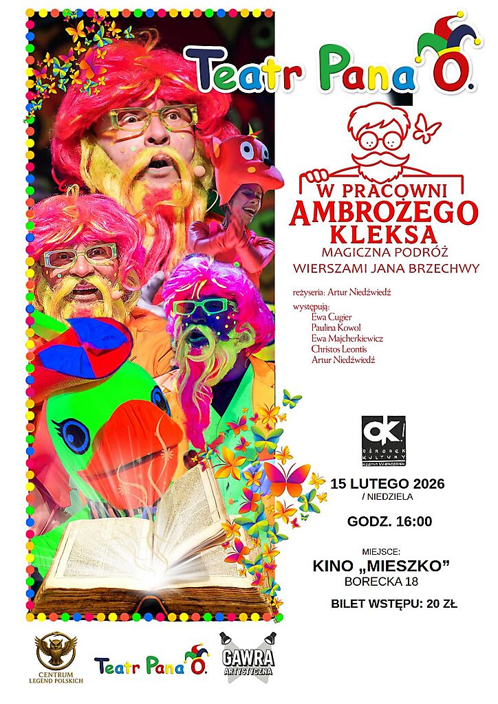 W PRACOWNI AMBROŻEGO KLEKSA - TEATR PANA O.