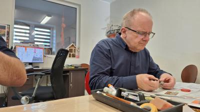 ZAJĘCIA W SEKCJI MODELARSKIEJ