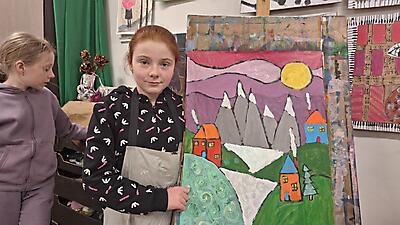 ZAJĘCIA  W SEKCJI PLASTYCZNEJ