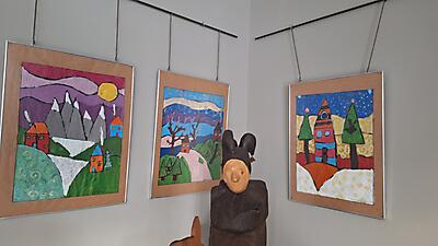 ZAJĘCIA  W SEKCJI PLASTYCZNEJ