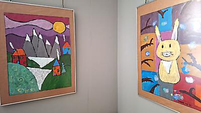 ZAJĘCIA  W SEKCJI PLASTYCZNEJ