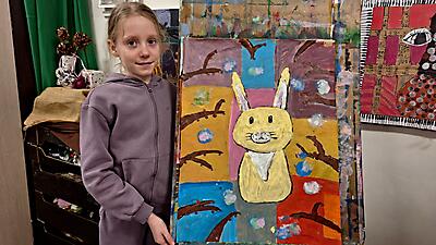 ZAJĘCIA  W SEKCJI PLASTYCZNEJ