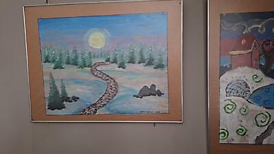 ZAJĘCIA  W SEKCJI PLASTYCZNEJ