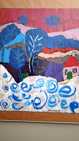 ZAJĘCIA  W SEKCJI PLASTYCZNEJ