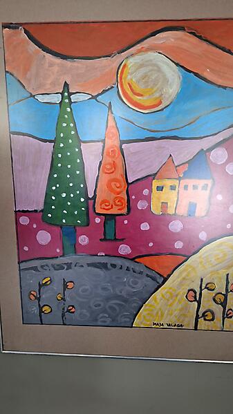 ZAJĘCIA  W SEKCJI PLASTYCZNEJ