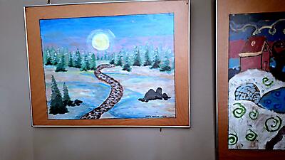 PRACA NAD NOWĄ WYSTAWĄ 