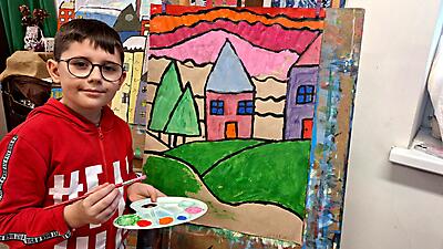 PRACA NAD NOWĄ WYSTAWĄ 