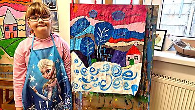 PRACA NAD NOWĄ WYSTAWĄ 