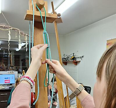 MAKRAMA KOSZYCZEK - WARSZTATY