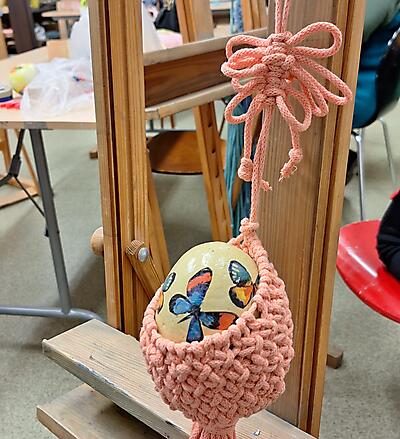 MAKRAMA KOSZYCZEK - WARSZTATY