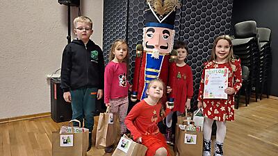 WARSZTATY DLA DZIECI 6- LETNICH - PREZENTY ŚWIĘTEGO MIKOŁAJA