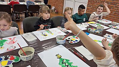 WARSZTATY DLA DZIECI 6- LETNICH - PREZENTY ŚWIĘTEGO MIKOŁAJA