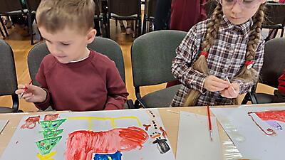 WARSZTATY DLA DZIECI 6- LETNICH - PREZENTY ŚWIĘTEGO MIKOŁAJA