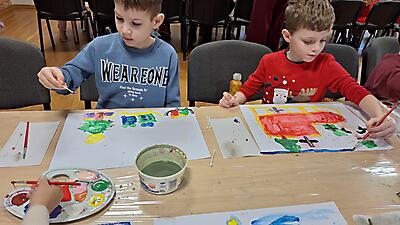 WARSZTATY DLA DZIECI 6- LETNICH - PREZENTY ŚWIĘTEGO MIKOŁAJA