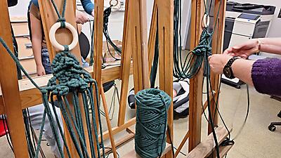 WARSZTATY MAKRAMY - CHOINKA