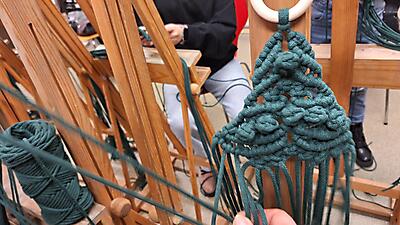 WARSZTATY MAKRAMY - CHOINKA