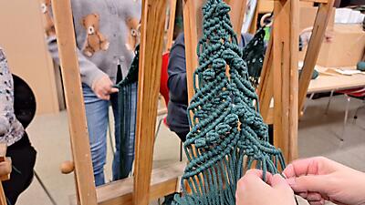 WARSZTATY MAKRAMY - CHOINKA