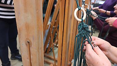 WARSZTATY MAKRAMY - CHOINKA