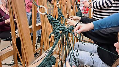 WARSZTATY MAKRAMY - CHOINKA