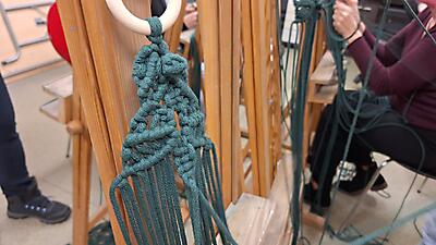 WARSZTATY MAKRAMY - CHOINKA