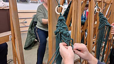 WARSZTATY MAKRAMY - CHOINKA