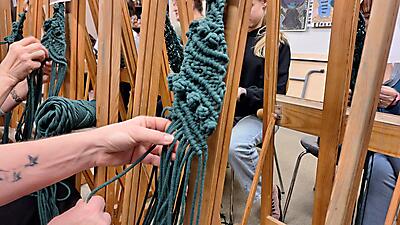 WARSZTATY MAKRAMY - CHOINKA