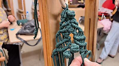 WARSZTATY MAKRAMY - CHOINKA