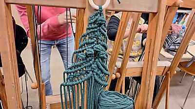 WARSZTATY MAKRAMY - CHOINKA