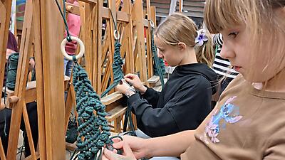 WARSZTATY MAKRAMY - CHOINKA