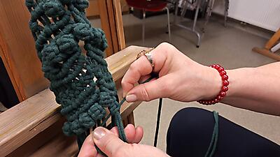 WARSZTATY MAKRAMY - CHOINKA