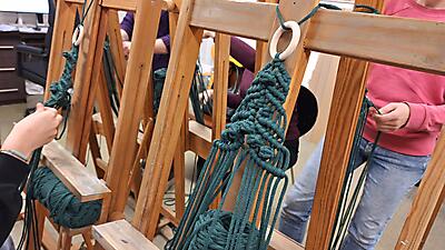 WARSZTATY MAKRAMY - CHOINKA