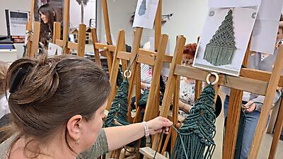 WARSZTATY MAKRAMY - CHOINKA