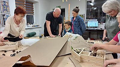 WARSZTATY STOLARSKIE - HOTELIK DLLA OWADÓW